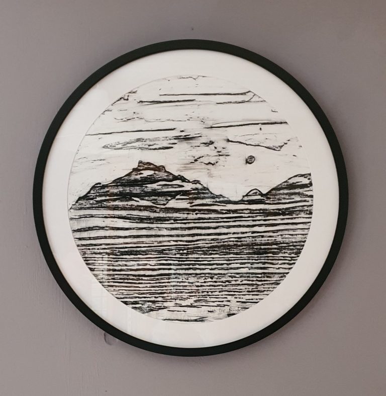 The Mountain Without (print)